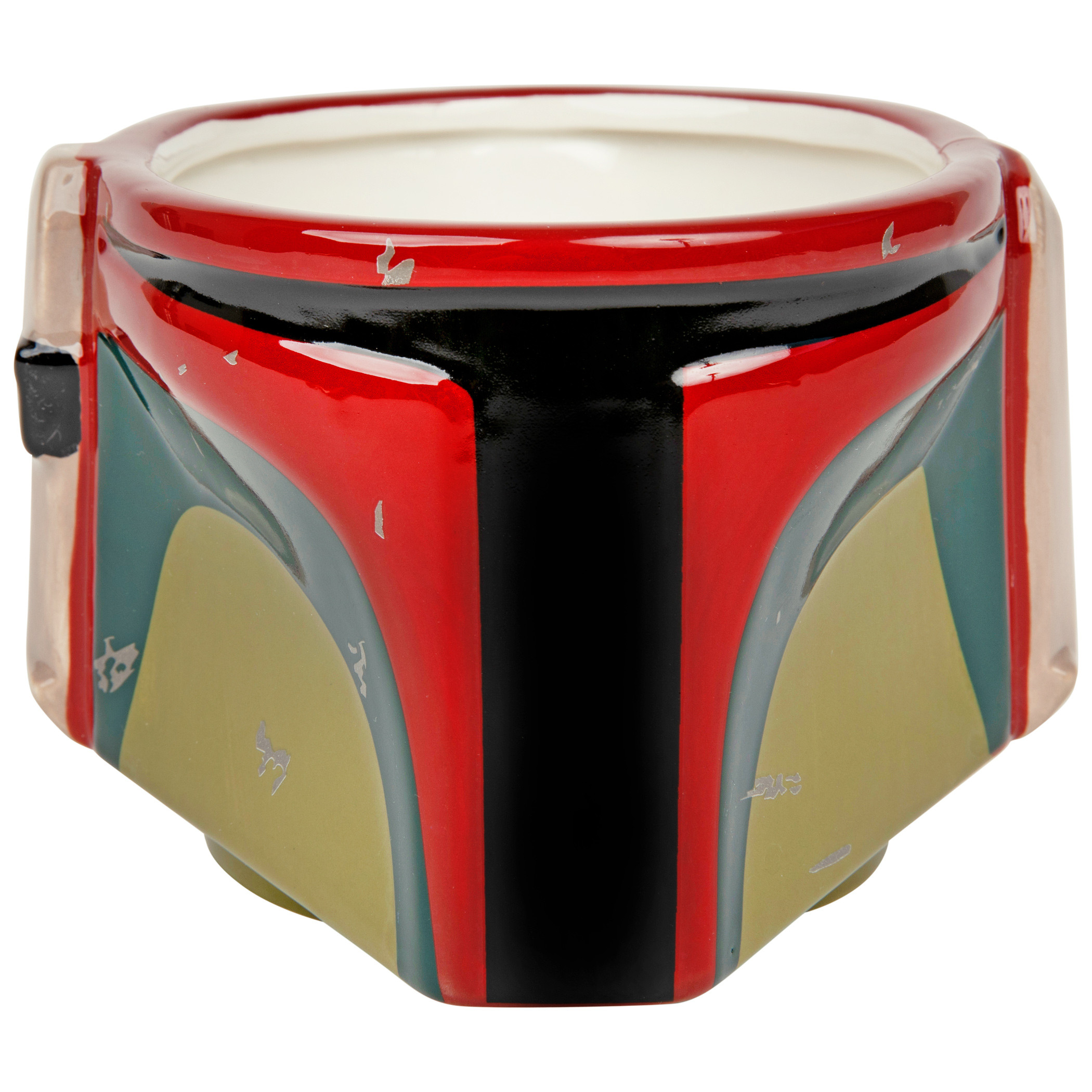 Star Wars Boba Fett Distressed Helmet 3D Sculpted 20oz Jumbo Mug